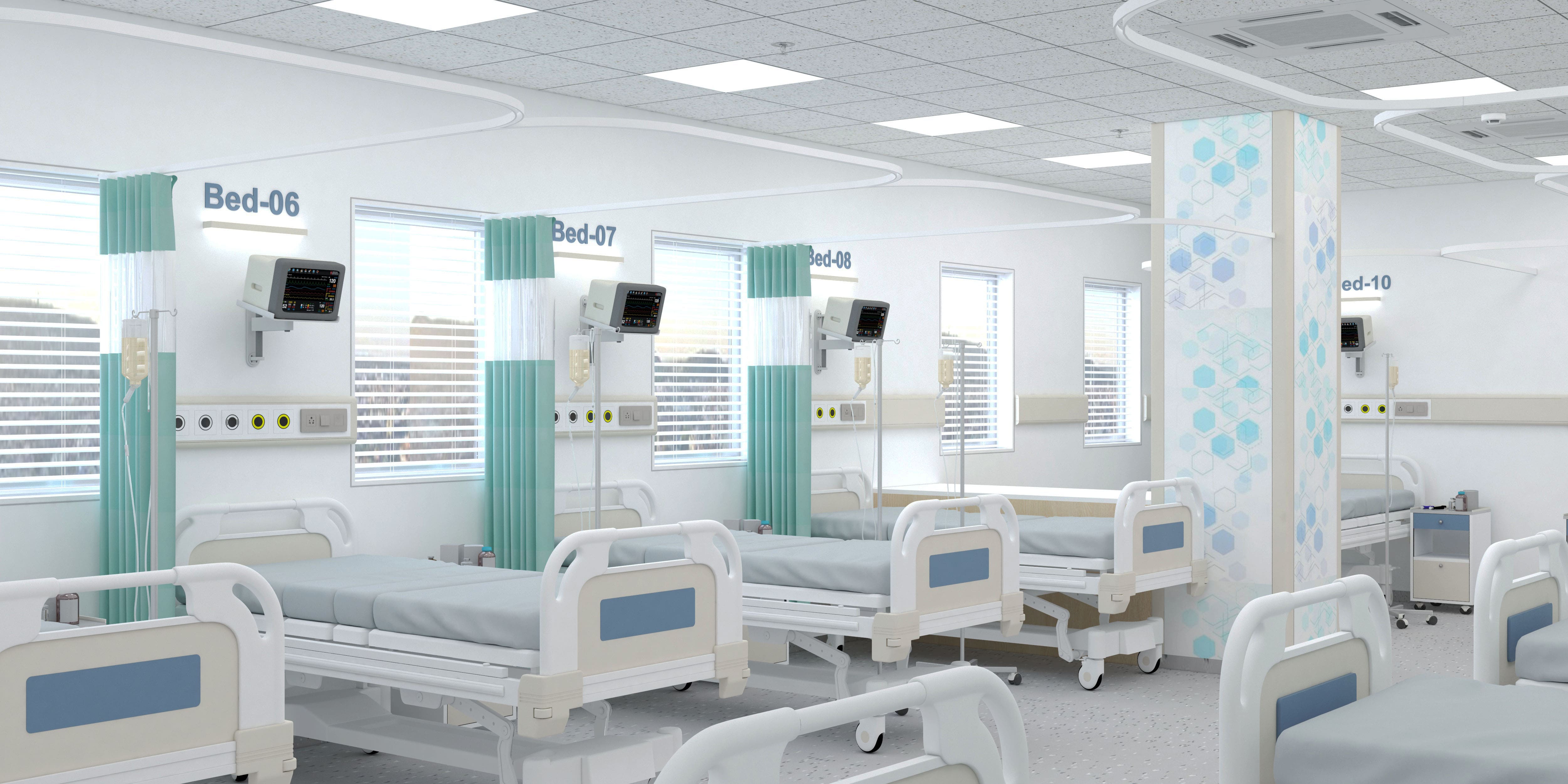 Satalkar Lotus Hospital Interior Project | Trance Interiors Image
